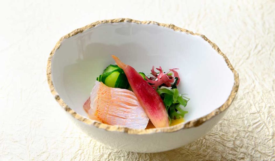 小鯛ささ漬の酢の物 喜んでいただく喜び 若狭小浜 丸海